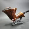 Ben Wade Golden Walnut Smooth Freehand Estate Briar Pipe, Danish Estates - Image 3