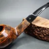 Orlik London 56071 Smooth Bent Bulldog Estate Briar Pipe Unsmoked - Image 3
