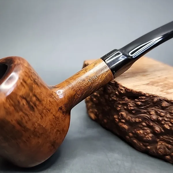 Irwin's by GBD 1345 Smooth Poker Estate Briar Pipe, English Estates - Image 3