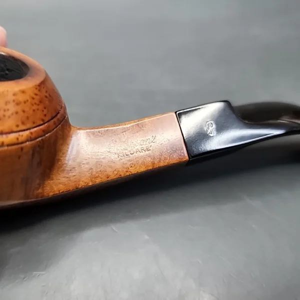 Peterson Kildare 80s Smooth Bent Bulldog Estate Briar Pipe, Italian Estates - Image 3