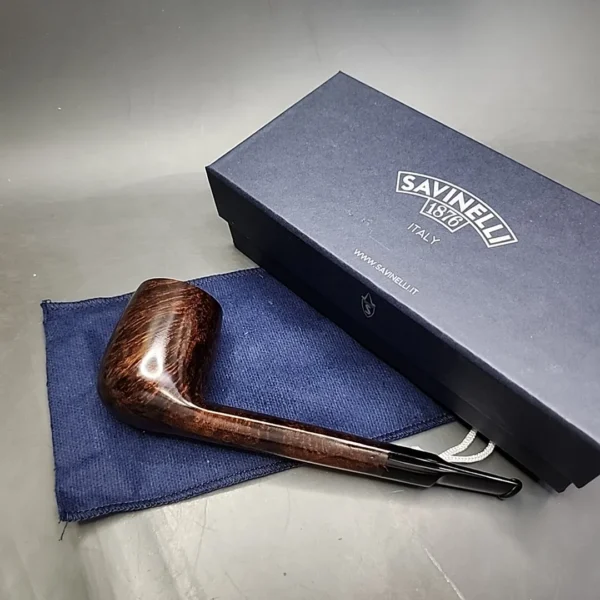 Savinelli Hercules 803 EX Smooth Lumberman Briar Pipe, New - Image 3