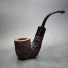 Savinelli Oscar 604 KS Rusticated Oom Paul Estate Briar Pipe, Italian Estates - Image 3