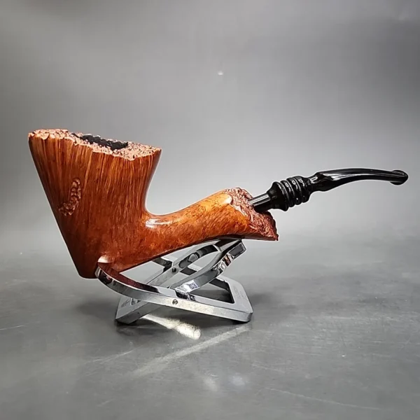 Karl Erik A Smooth Freehand Estate Briar Pipe, Unsmoked - Image 3