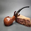 Michael Parks V Smooth Blowfish Mermaid Estate Briar Pipe, Canadian Estates - Image 3