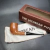 Jacobean Natural by Les Wood Smooth Billiard Estate Briar Pipe, Unsmoked - Image 3