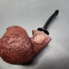 David S. Huber Sandblasted Blowfish Estate Briar Pipe, American Estates - Image 3