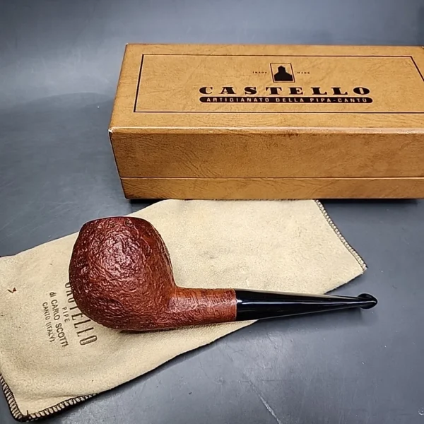 Castello Old Antiquari KKK 23 Apple Estate Briar Pipe, Italian Estates - Image 3