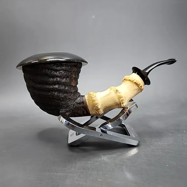 Doctor's Pipes, Strawberry Wood Calabash Estate Briar Pipe, Russian Estates [SOLD] - Image 3