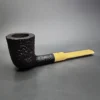 Dunhill Shell Briar 3205 w/ Galalith stem, Dublin Estate Briar Pipe, English Estates - Image 3
