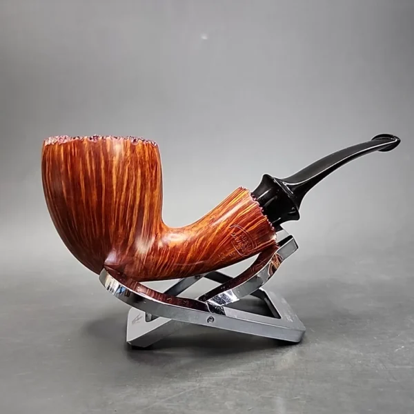 Adam Davidson Smooth Bent Dublin Estate Briar Pipe, American Estates [SOLD] - Image 3