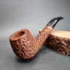 Jacono Knight 2012 Rusticated Estate Briar Pipe, Unsmoked [SOLD] - Image 3
