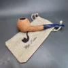 Pipe Tristan Sandblasted Bent Apple Handmade Briar Pipe, New [SOLD] - Image 3