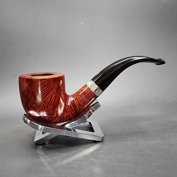 Astleys by Les Wood, Smooth Bent Billiard Estate Briar Pipe, Unsmoked [SOLD] - Image 3