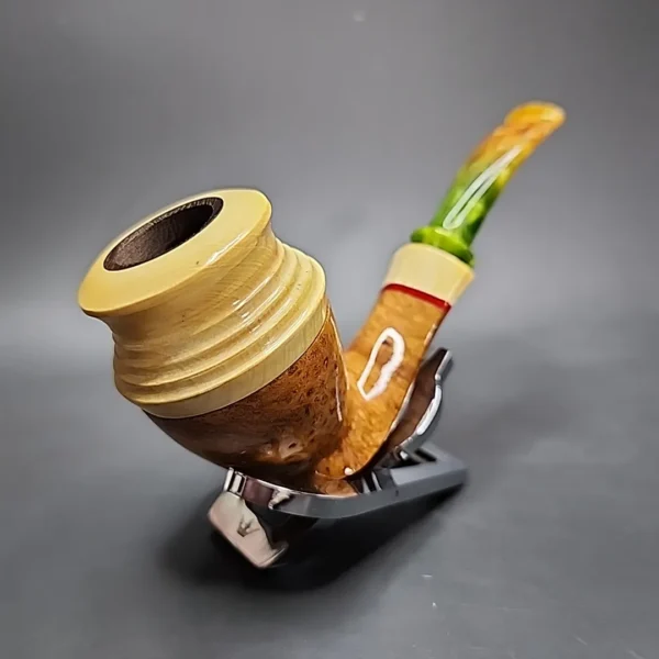 Mutcat Calabash Handmade Pipe, New [SOLD] - Image 3