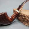 The Briar Workshop Smooth Bent Dublin Estate Briar Pipe, American Estates - Image 3