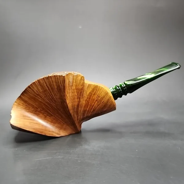 Tony Fillenwarth Smooth Straight Grain Freehand Estate Briar Pipe, Unsmoked [SOLD] - Image 3