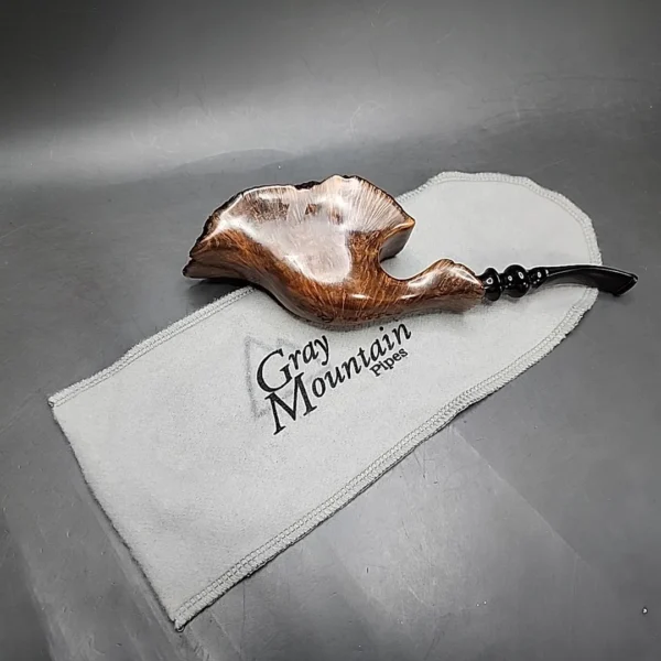 Gray Mountain Magnum Freehand Estate Briar Pipe, Unsmoked [SOLD] - Image 3