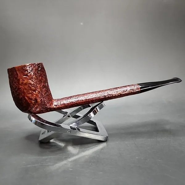 Savinelli Classica 802 Sandblasted Canadian Estate Briar Pipe [SOLD] - Image 3
