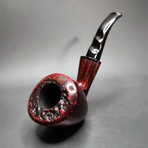 Nording Grade B Freehand Cherrywood Sitter Estate Briar Pipe, Danish Estates - Image 3