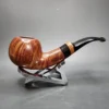 Jens Tao Nielsen Smooth Bent Apple Estate Briar Pipe, Danish Estates - Image 3