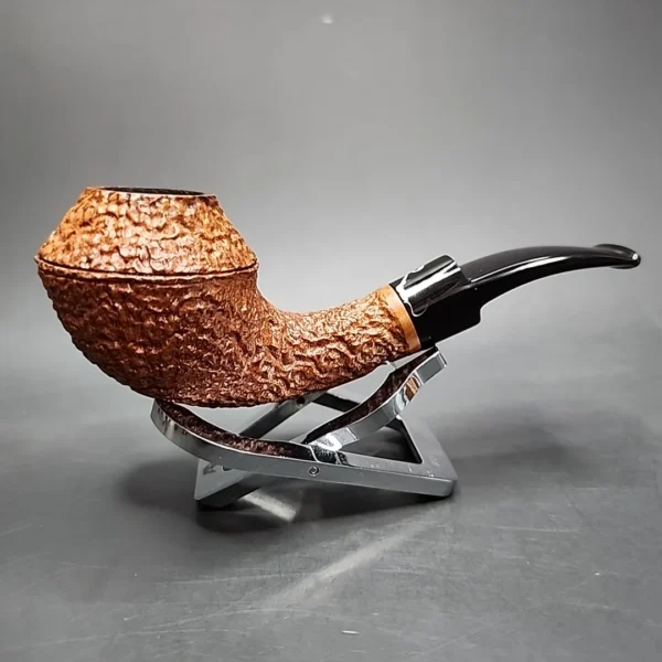 J.T. & D. Cooke Bent Rhodesian Estate Briar Pipe, American Estates [SOLD] - Image 4