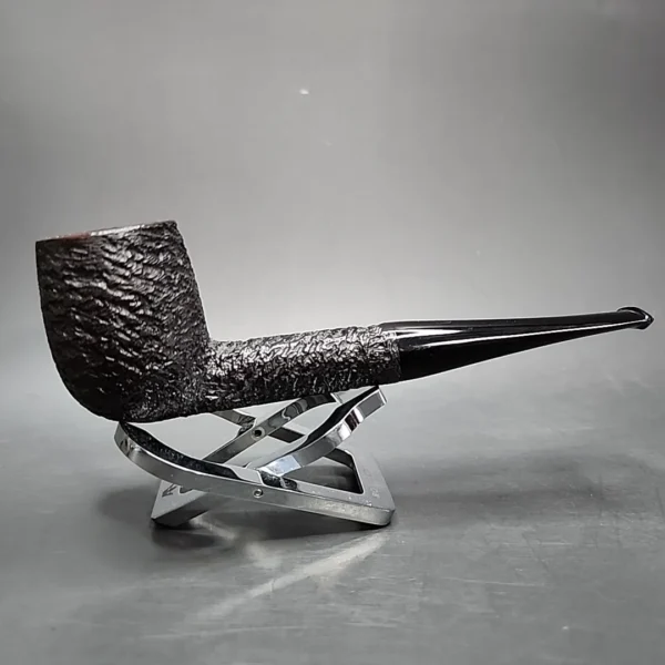 Sasieni Old England 55 Rusticated Billiard Estate Briar Pipe, English Estates - Image 4