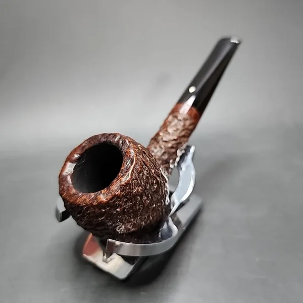 1920s Kaywoodie Thorn 7486B Rusticated Straight Apple Estate Briar Pipe [SOLD] - Image 4