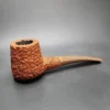 Pipe Tristan Shape 55 Rusticated Handmade Briar Pipe - Image 4