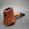 Old Nellie Rusticated Reverse Volcano, Estate Briar Pipe, American Estates [SOLD] - Image 4