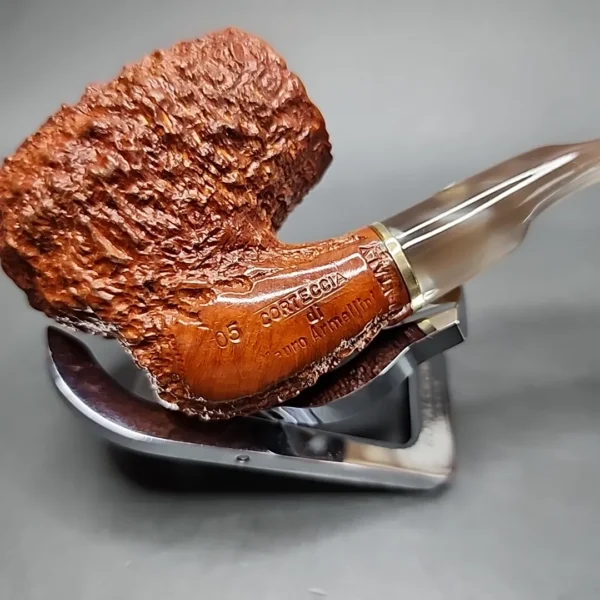 Mauro Armellini Corteccia 05 Oom Paul, Estate Briar Pipe, Italian Estates [SOLD] - Image 4