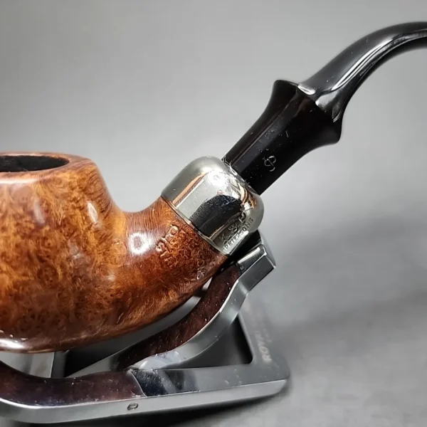 Peterson System Standard 303 Smooth Bent Apple Estate Briar Pipe, Irish Estates - Image 4