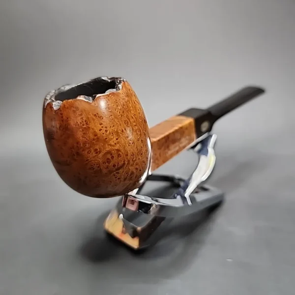 GBD International 9487 Square Shank Apple Estate Briar Pipe, English Estates - Image 4