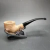 Morgan Bones Bent Pot Briar Pipe, New - Image 4