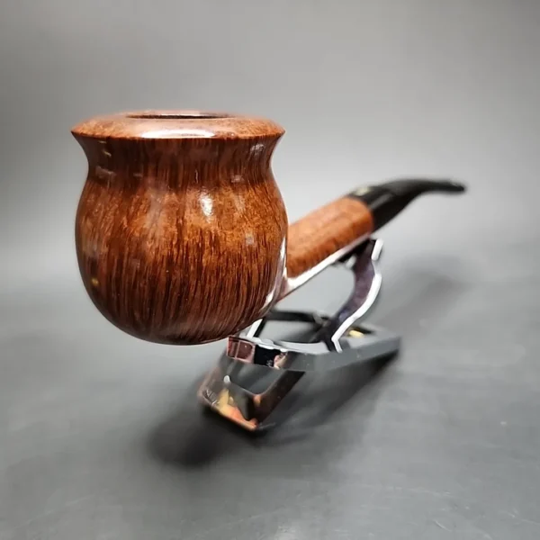 Jobey Fawn Extra E52 Smooth Tulip Estate Briar Pipe, Italian Estates [SOLD] - Image 4