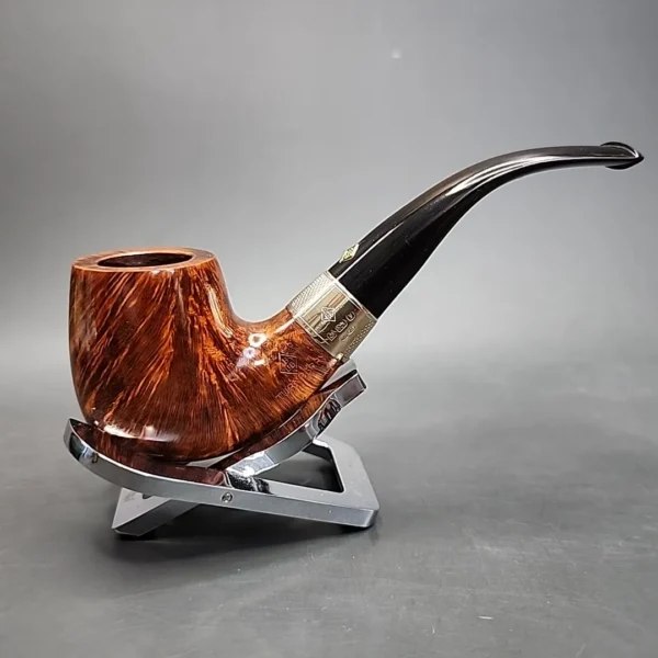 BBB Turnberry 304 Smooth Bent Billiard Estate Briar Pipe, Unsmoked [SOLD] - Image 4