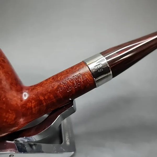 Astleys by Les Wood Straight Billiard Estate Briar Pipe, Unsmoked [SOLD] - Image 4