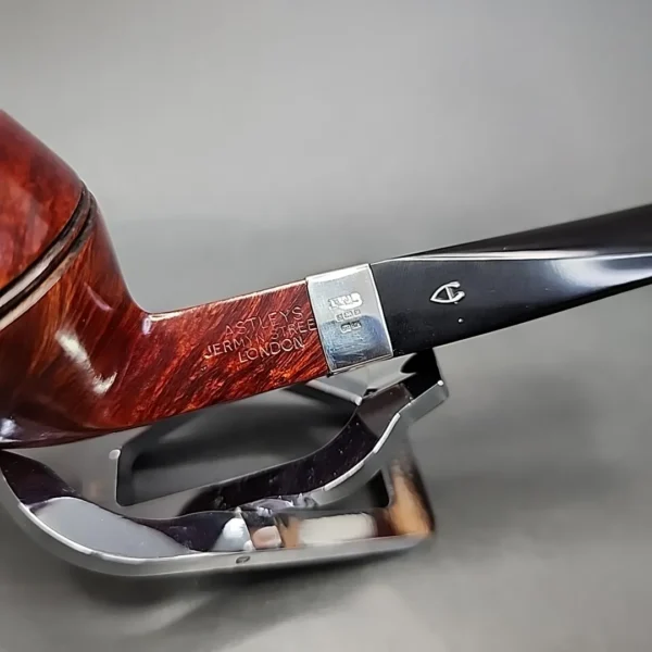 Astleys by Les Wood Canted Bulldog Estate Briar Pipe, Unsmoked [SOLD] - Image 4