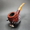 Savinelli Stellar 315 KS Rusticated Prince Estate Briar Pipe, Unsmoked, 6mm - Image 4