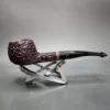 Peterson Emerald 406 Rusticated Prince Estate Briar Pipe, Irish Estates - Image 4