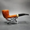Chacom Hexagone 859 Sandblasted Bent Dublin Estate Briar Pipe, Unsmoked [SOLD] - Image 4