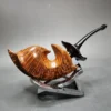 Ichi Kitahara 2015 Asymmetrical Horn Handmade Briar Pipe, Unsmoked [SOLD] - Image 4