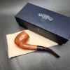 Savinelli Fantasia 606 KS Smooth Bent Billiard Briar Pipe, 6mm - Image 4