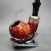 Peterson System Standard 302 Smooth Bent Apple Estate Briar Pipe, Fishtail, Irish Estates - Image 4