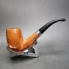 Astleys by Les Wood Smooth Bent Billiard Estate Briar Pipe, Unsmoked - Image 4