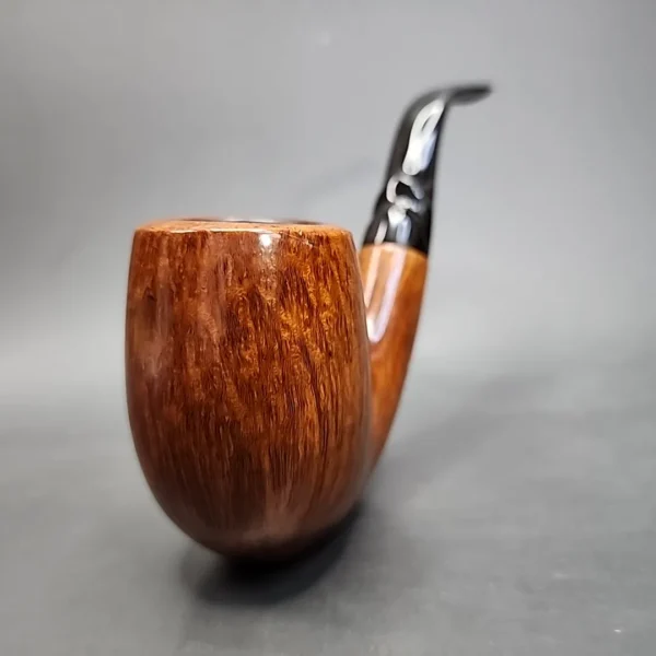 Savinelli Autograph 8 Smooth Bent Egg Estate Briar Pipe, Italian Estates - Image 4