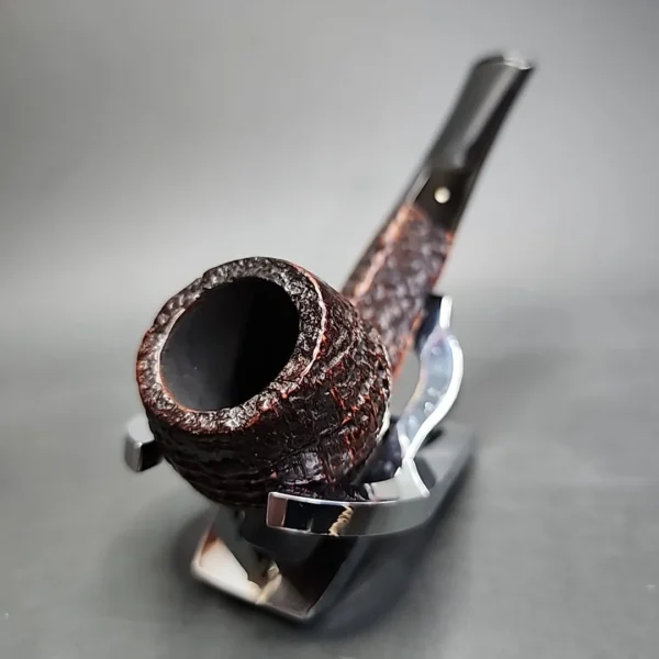 1955 Dunhill Shell Briar 48 Saddle Bulldog Estate Briar Pipe, English Estates - Image 4