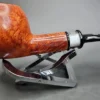 Design Berlin Strassbourg Smooth Bent Apple Estate Briar Pipe Unsmoked, 9mm - Image 4