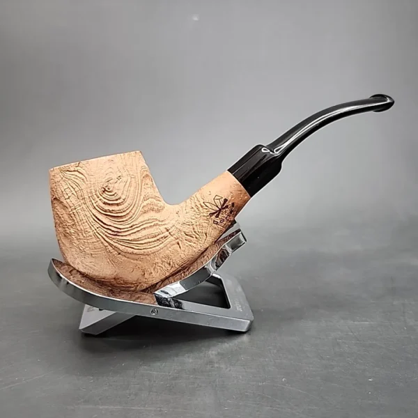 Morgan Bones Bent Billiard Briar Pipe New [SOLD] - Image 4