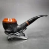 Vauen Inter Style 402 Sandblasted Rhodesian Estate Briar Pipe, Unsmoked, 9mm - Image 4
