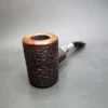 Ferndown Bark 3 Star Silver Spigot Poker Estate Briar Pipe, English Estates - Image 4